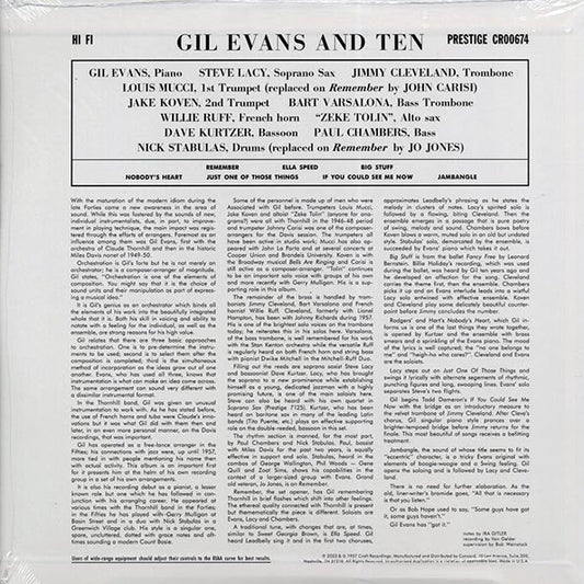 Gil Evans - Gil Evans & Ten (RSD 2023) (180g) (RTI press)