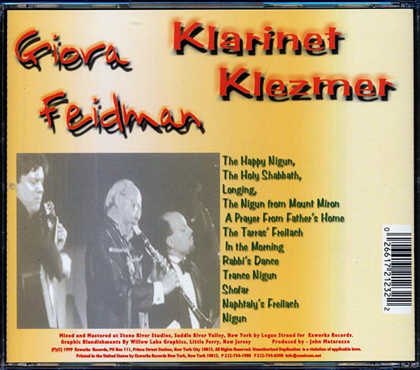 Giora Feidman - Klarinet Klezmer
