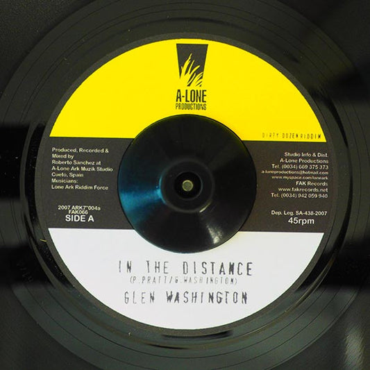 Glen Washington - In The Distance  /  Lone Ark Riddim Force - A-Lone Riders