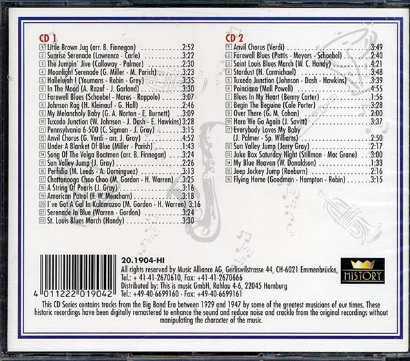 Glenn Miller - Moonlight Serenade (38 tracks) (2xCD) (remastered)