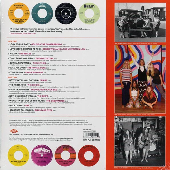 Goldie & The Gingerbreads, The Belles, The Bea's, The Rums & Coke, The Chicks, Etc. - Girls With Guitars Know Why! (180g)