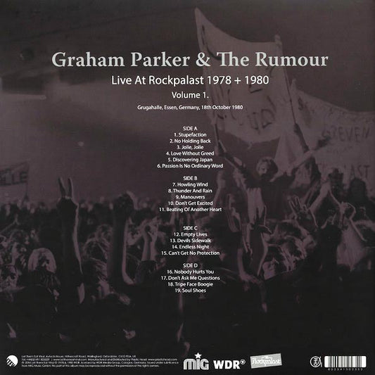 Graham Parker & The Rumour - Live At Rockpalast 1978 + 1980 Volume 1 (2xLP)