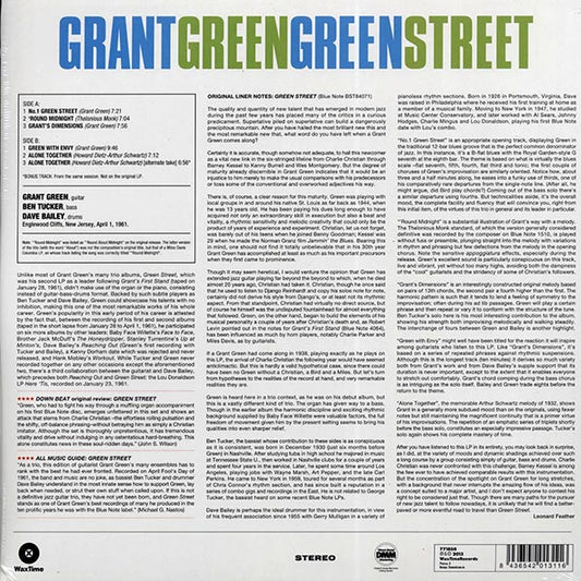 Grant Green - Green Street (180g)