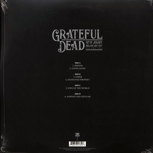 Grateful Dead - New Jersey Broadcast 1977 Volume 2 (ltd. ed.) (2xLP)