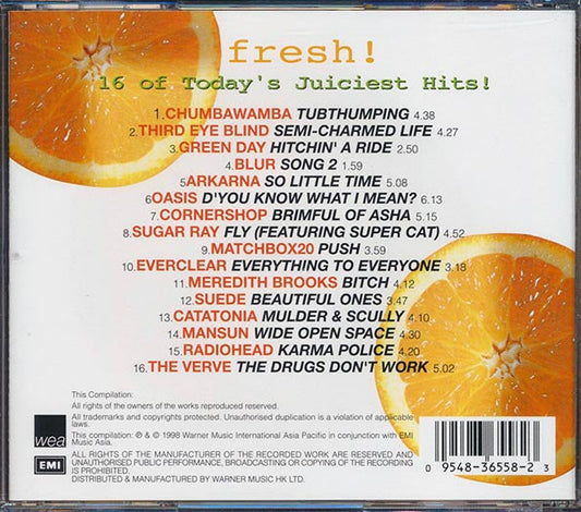 Green Day, Blur, Chumbawamba, Third Eye Blind, Radiohead, Etc. - Fresh! 16 Of Today's Juiciest Hits!