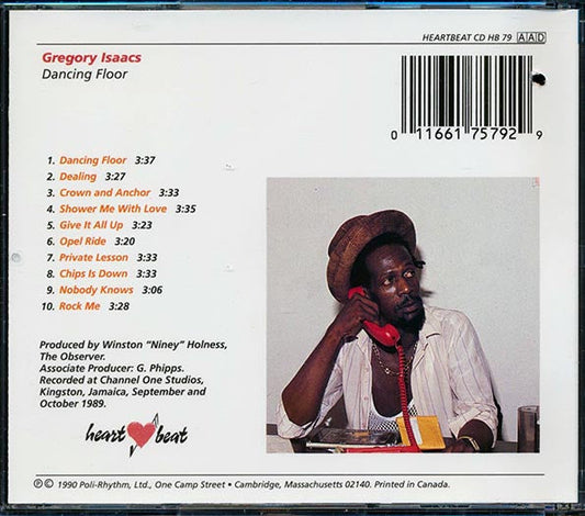 Gregory Isaacs - Dancing Floor (marked/ltd stock)