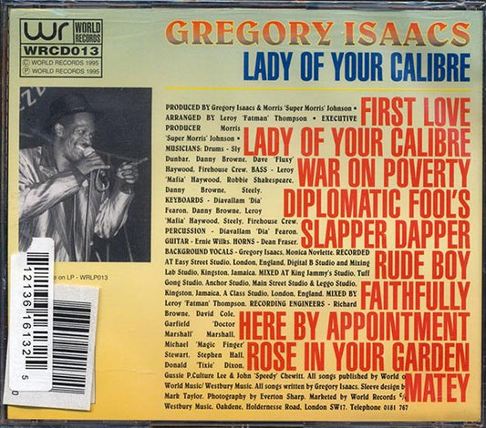Gregory Isaacs - Lady Of Your Calibre