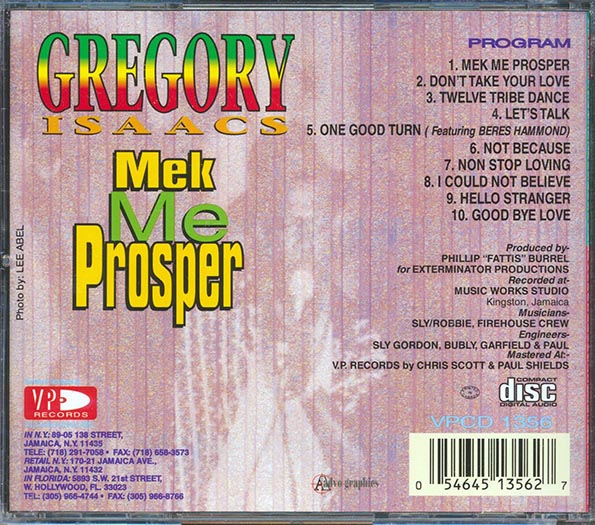 Gregory Isaacs - Mek Me Prosper