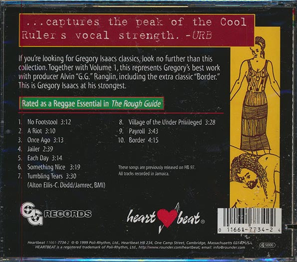 Gregory Isaacs - The Best Of Gregory Isaacs Volume 2 (marked/ltd stock)