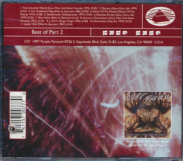 Guru Guru - The Best Of Guru Guru Part 2 (marked/ltd stock) CD