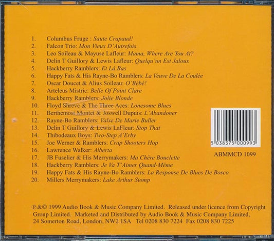Hackberry Ramblers, Happy Fats, Millers Merrymakers, Etc. - Cajun Hot Stuff (20 tracks)