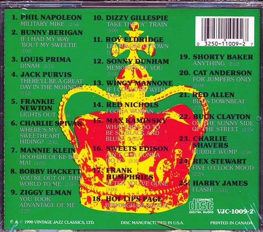 Harry James, Red Allen, Dizzy Gillespie, Louis Prima, Hot Lips Page, Etc. - Trumpet Royalty