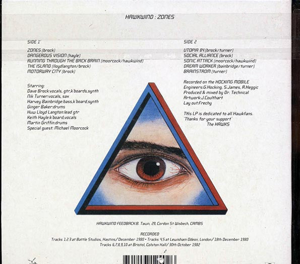 Hawkwind - Zones (deluxe mini-LP slipsleeve edition)
