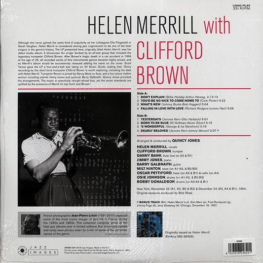 Helen Merrill, Clifford Brown - Helen Merrill With Clifford Brown (+bonus track) (ltd. ed.) (180g)