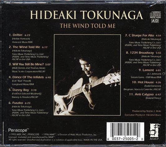 Hideaki Tokunaga - The Wind Told Me