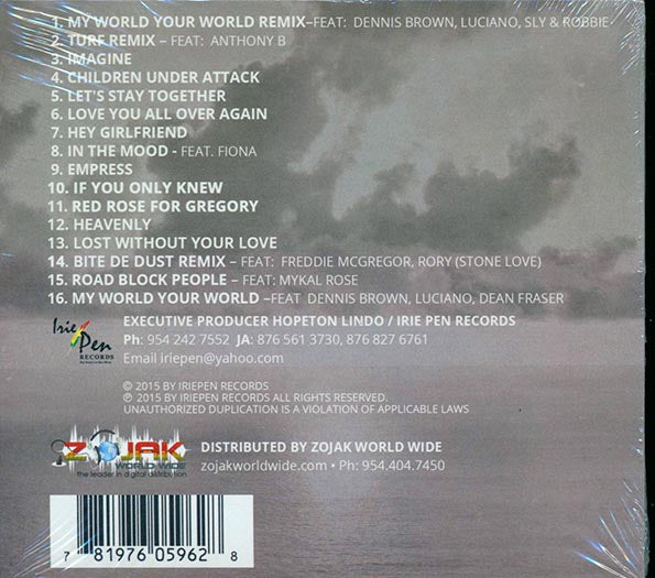 Hopeton Lindo - My World Your World