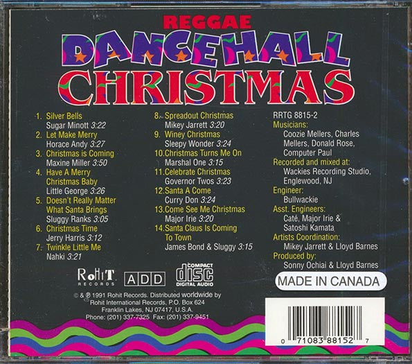 Horace Andy, Sugar Minott, Sluggy, James Bond, Etc. - Dancehall Christmas (marked/ltd stock) CD