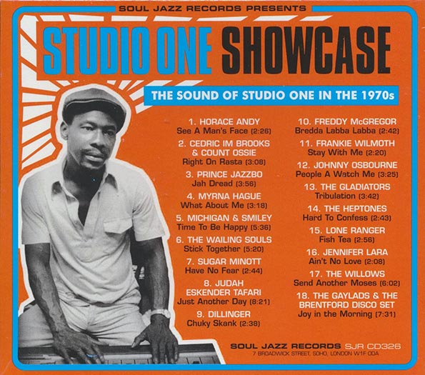 Horace Andy, The Gladiators, Cedric Brooks, Johnny Osbourne, Etc. - Studio One Showcase: The Sounds Of Studio One In The 1970s