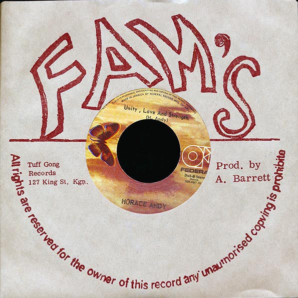 Horace Andy - Unity, Love & Strength  /  Horace Andy - I Stand Before You (Japan) (Japan press)