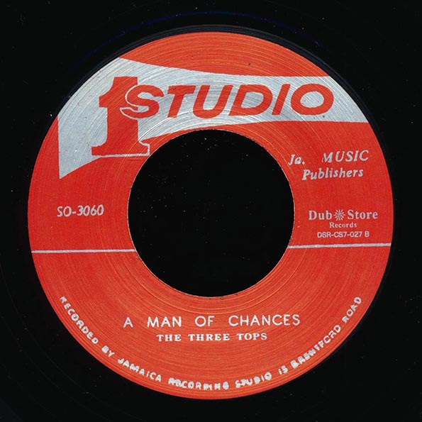 Hortense Ellis - Groovy Kind Of Love  /  The Three Tops - A Man Of Chances (Japan) (Japan press)