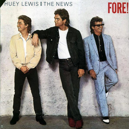 Huey Lewis & The News - Fore! (ORIGINAL 1986 PRESS)
