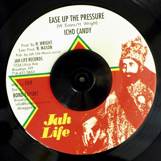Icho Candy - Ease Up The Pressure  /  Version (rhythm: "Dennis Brown - Easy Take It Easy")