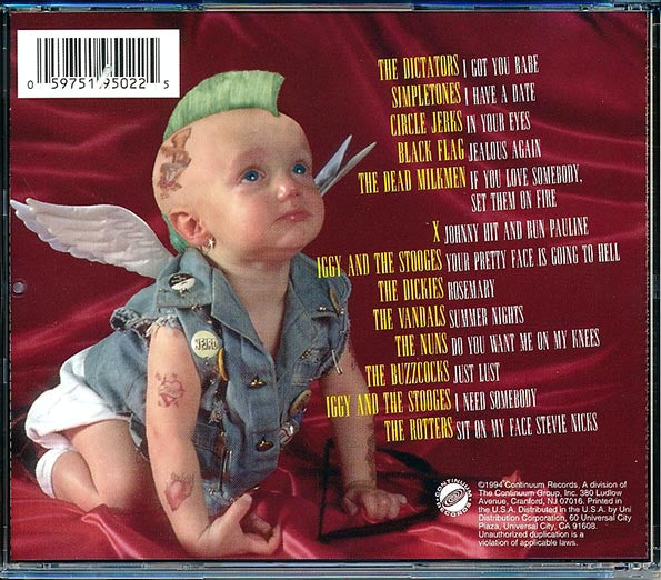 Iggy & The Stooges, The Vandals, Black Flag, Etc. - Cupid's Revenge: The World's Most Romantic Punk Songs (marked/ltd stock)