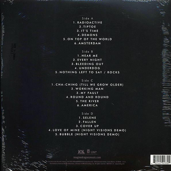 Imagine Dragons - Night Visions: Expanded Edition (10th Anniv. Ed.) (+11 bonus tracks) (ltd. ed.) (2xLP) (yellow vinyl)