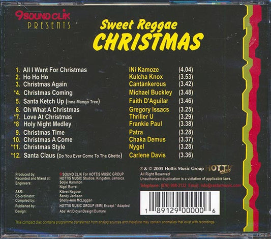 Ini Kamoze, Kulcha Knox, Chaka Demus, Etc. - Sweet Reggae Christmas