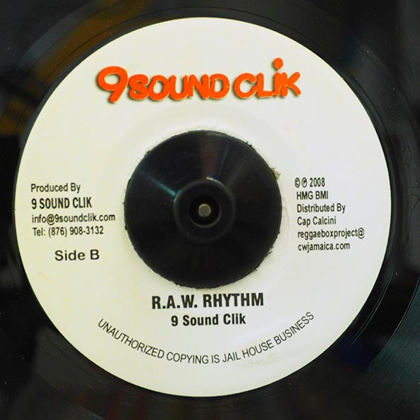 Ini Kamoze, Sizzla - RAW  /  Version (rhythm: "RAW")