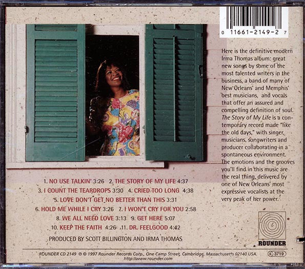 Irma Thomas - The Story Of My Life (marked/ltd stock)