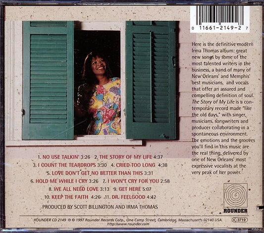 Irma Thomas - The Story Of My Life (marked/ltd stock)