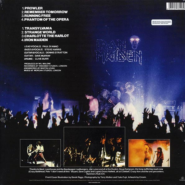 Iron Maiden - Iron Maiden (remastered)