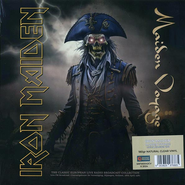 Iron Maiden - Maiden Voyage: Concertgebouw De Vereeniging, Nijmegam, Holland (180g) (clear vinyl)
