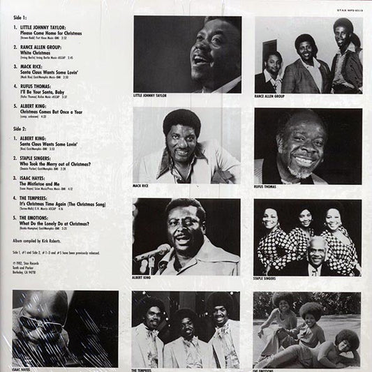 Isaac Hayes, Rufus Thomas, The Staple Singers, Albert King, Etc. - It's Christmas Time Again (1982 PRESS) (orig. press)