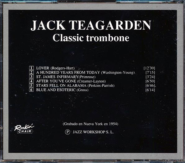 Jack Teagarden - Classic Trombone CD