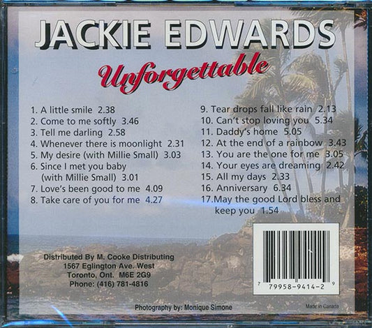 Jackie Edwards - Unforgettable