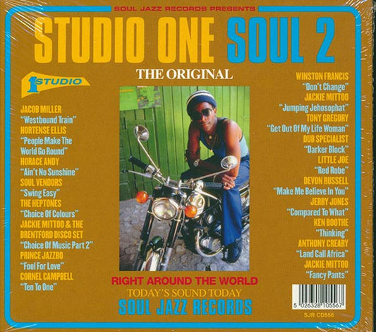 Jackie Mittoo, Dub Specialist, Jacob Miller, Etc. - Studio One Soul 2 (deluxe 3-fold digipak) CD