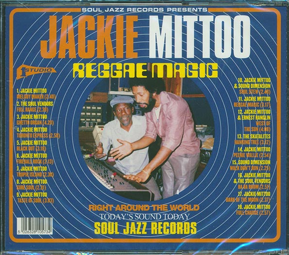 Jackie Mittoo - Reggae Magic CD