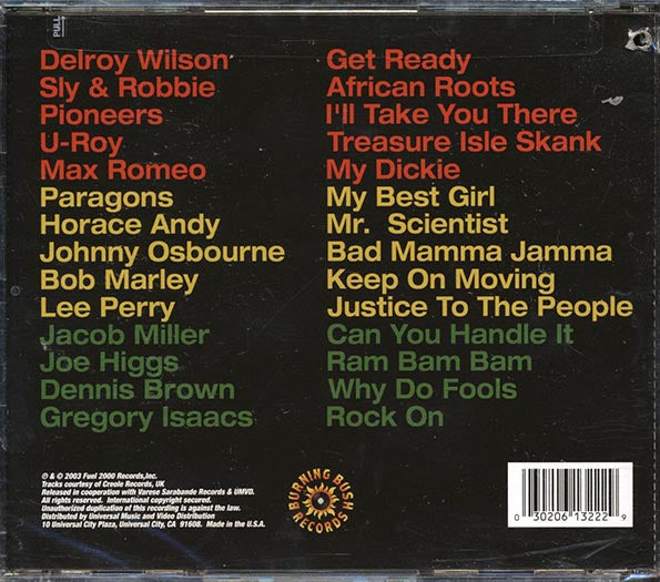 Jacob Miller, Sly & Robbie, The Pioneers, U Roy, Lee Perry, Etc. - Roots Reggae Rasta (marked/ltd stock)