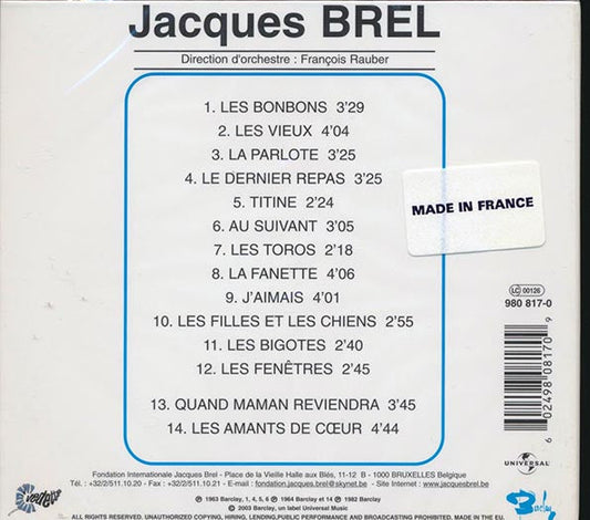 Jacques Brel - Jacques Brel (remastered)