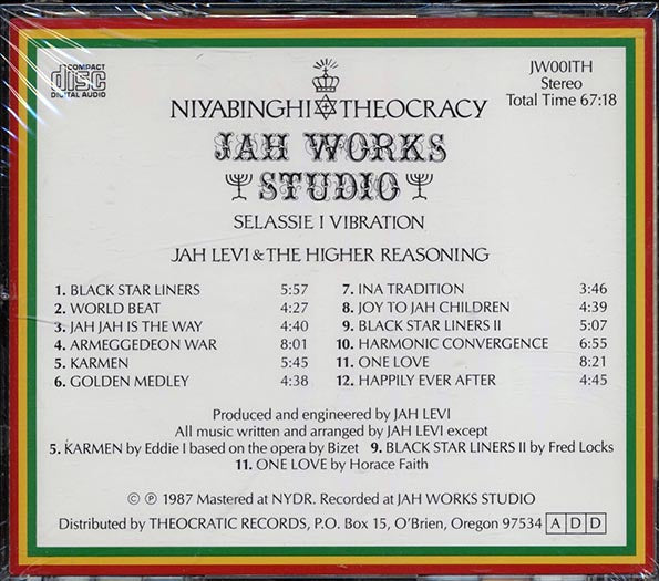Jah Levi & The Higher Reasoning - Selassie I Vibration