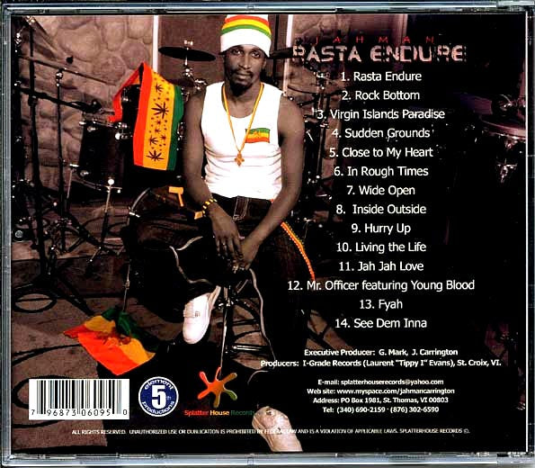 Jahman - Rasta Endure