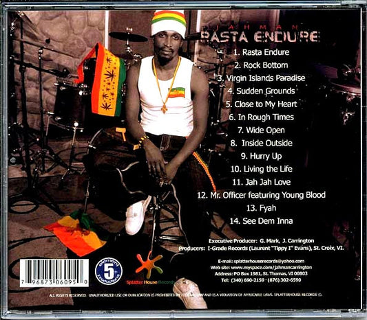 Jahman - Rasta Endure