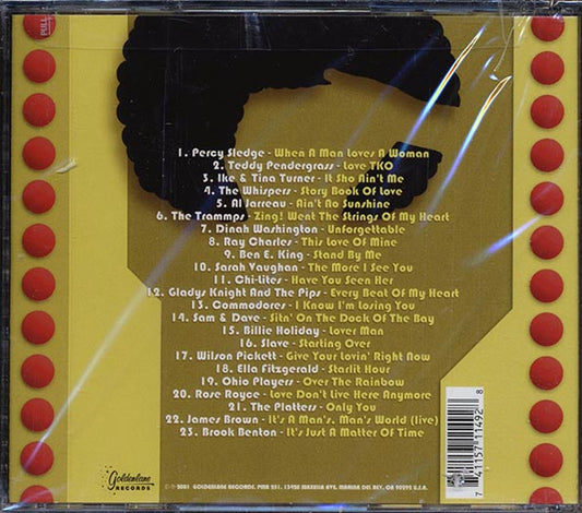 James Brown, Ray Charles, The Whispers, Al Jarreau, Etc. - 23 Essential Soul Masters And Ballads (23 tracks) (marked/ltd stock)