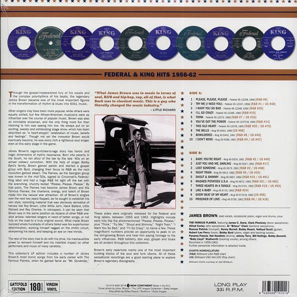 James Brown - You've Got The Power: Federal & King Hits 1956-62 (ltd. ed.) (180g)