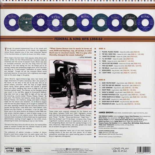 James Brown - You've Got The Power: Federal & King Hits 1956-62 (ltd. ed.) (180g)