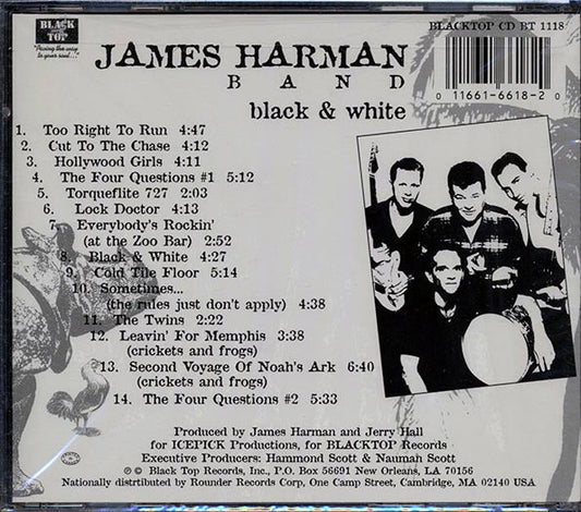 James Harman Band - Black & White