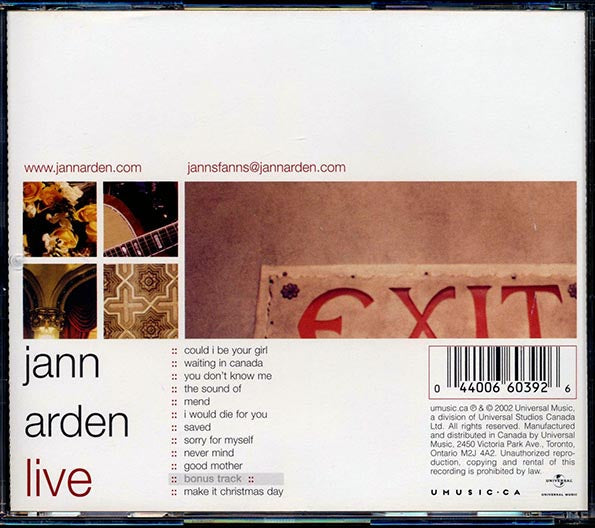 Jann Arden - Live With The Vancouver Symphony Orchestra