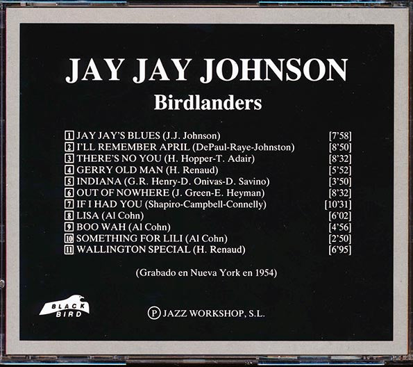 Jay Jay Johnson - Birdlanders